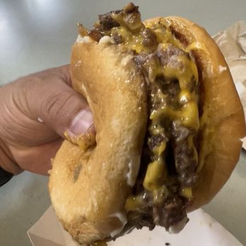 The Friendly - The Best DOUBLE CHEESE burger you will ever eat " TRUST ME!!!!!!! Messsy but BOMMMMMB!!! - Pizza Near Me - San Diego, California The Friendly - The Best DOUBLE CHEESE burger you will ever eat " TRUST ME!!!!!!! Messsy but BOMMMMMB!!! - Pizza Near Me - San Diego, California