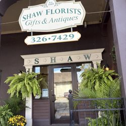 Shaw Florists - Store entrance
