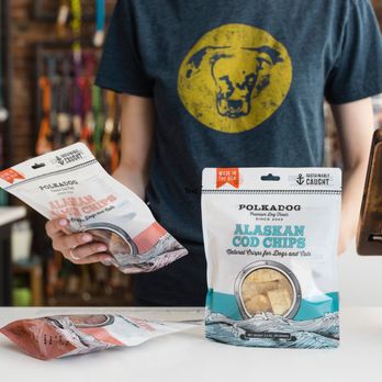 Polkadog Bakery - Alaskan Cod Chips & Alaskan Salmon Chips - Pet Stores Near Me - Boston, Massachusetts