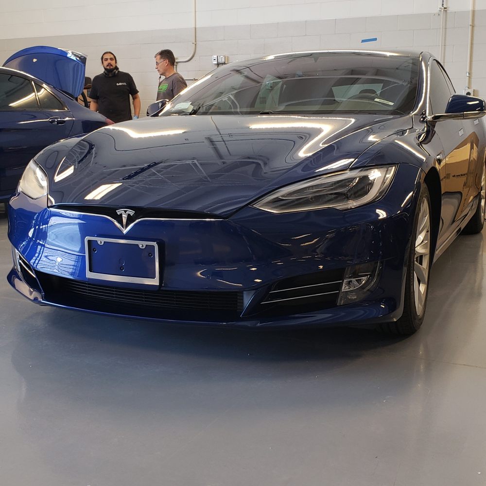 Protective Film Solutions - 2019 Tesla Model S right after Glanz Ceramic Coat - Vehicle Wraps Near Me - San Carlos, California Protective Film Solutions - 2019 Tesla Model S right after Glanz Ceramic Coat - Vehicle Wraps Near Me - San Carlos, California