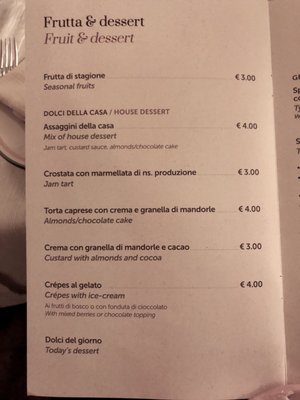 Menu photo 1 Masseria Melcarne Spiaggiabella, LE