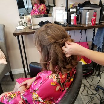 Perfect Day Perfect Look - Beautiful half up half down hair for my daughter by Bree. - Hair Stylists Near Me - Newhall, California Perfect Day Perfect Look - Beautiful half up half down hair for my daughter by Bree. - Hair Stylists Near Me - Newhall, California