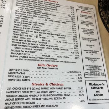 Middendorf's - Manchac - Seafood Near Me - Akers, Louisiana