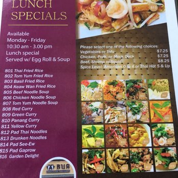 Bua Thai Restaurant - Lunch special deals - Thai Near Me - Aurora, Colorado