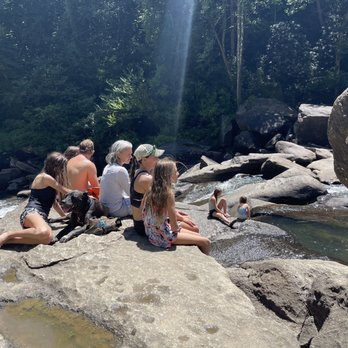 Gorges State Park - Crowds watching others jump - Parks Near Me - Sapphire, North Carolina Gorges State Park - Crowds watching others jump - Parks Near Me - Sapphire, North Carolina