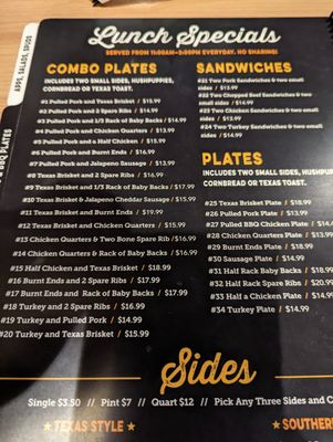 Menu photo 5 The Smoke Pit Salisbury, NC