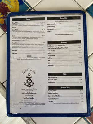 Menu photo 4 Sauder's Landing Restaurant Jensen Beach, FL Menu photo 4 Sauder's Landing Restaurant Jensen Beach, FL