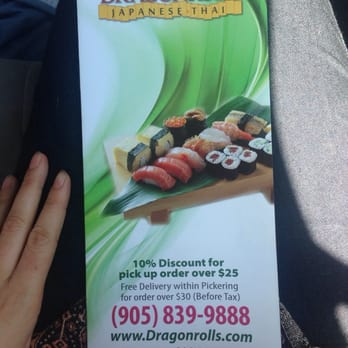 Dragon Rolls - Japanese Near Me - Pickering, Ontario