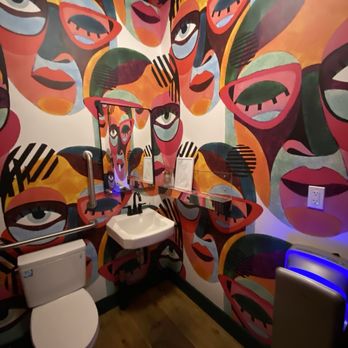 Smokey Buns - Bathroom interior - Burgers Near Me - East Hampton, New York Smokey Buns - Bathroom interior - Burgers Near Me - East Hampton, New York