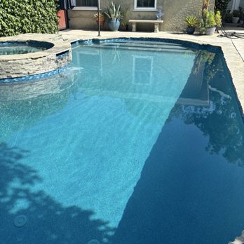Waterfall Pools - Tropics blue mini pebble - Pool & Hot Tub Service Near Me