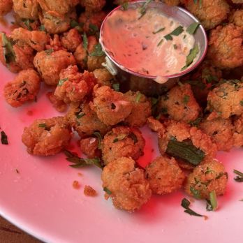 The Pump House - Fresh Fried Okra - New American Near Me - Rock Hill, South Carolina The Pump House - Fresh Fried Okra - New American Near Me - Rock Hill, South Carolina