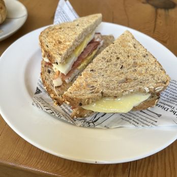 Scout Cafe - BEC on wheat toast - Coffee & Tea Near Me - Wilmington, Delaware