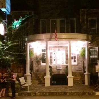 The Highland Inn - Out front, around midnight. - Hotels Near Me - Atlanta, Georgia