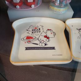 Toast plate! So cute!