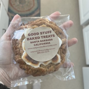 Good Stuff Baked Treats - The cookies are massive! Marshmallow Chocolate Chip Cookie - Desserts Near Me Good Stuff Baked Treats - The cookies are massive! Marshmallow Chocolate Chip Cookie - Desserts Near Me