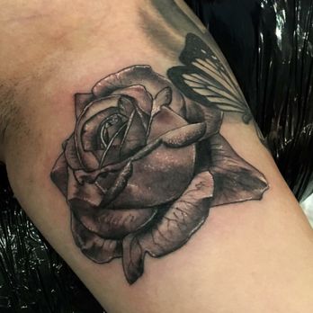 Hustlers Parlour - Rose by Monikka - Tattoo Near Me - Bronx, New York Hustlers Parlour - Rose by Monikka - Tattoo Near Me - Bronx, New York