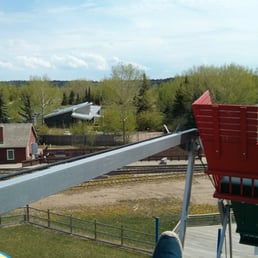 Atop the ferris wheel. From here the mud actually looks white! ;)