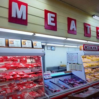 King's Red & White Super Market - a display of meat - Grocery Near Me - Durham, North Carolina King's Red & White Super Market - a display of meat - Grocery Near Me - Durham, North Carolina