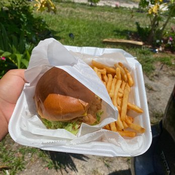 Crisp N Grill - I love the number five me and my friend always go to get that specific number it's a very good tasty - Burgers Near Me - Pompano Beach, Florida Crisp N Grill - I love the number five me and my friend always go to get that specific number it's a very good tasty - Burgers Near Me - Pompano Beach, Florida