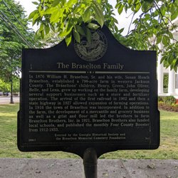 The Braselton Family Historical Marker - The Braselton Family Historical Marker, Braselton GA