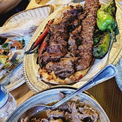 Bayram Usta Yaprak Kebap - Beef, chicken, and lamb .