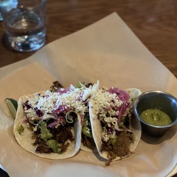 Corner Restaurant - Pork Carnitas Taco - Bars Near Me - Austin, Texas
