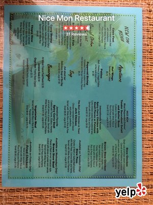 Menu photo 2 Nice Mon Restaurant Stone Mountain, GA