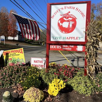 Scott's Farm Store - The sign by the road - Fruits & Veggies Near Me - Old Saybrook, Connecticut Scott's Farm Store - The sign by the road - Fruits & Veggies Near Me - Old Saybrook, Connecticut