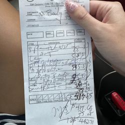 Receipt.