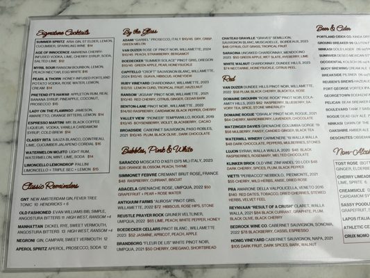 Menu photo 2 Myril Eatery & Wine Bar Newport, OR Menu photo 2 Myril Eatery & Wine Bar Newport, OR