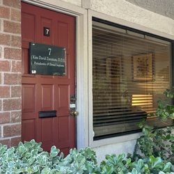 Kim David Zussman, DDS - Front Entrance to Office.  Suite 7.