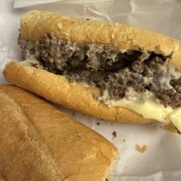 Philly cheese steak whole Philly cheese steak whole