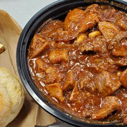 Siegfried's Delicatessen - Spicy Goulash over Spaetzle