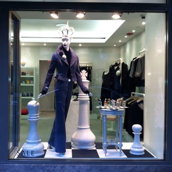 CHOCHENG - Chess window at Chocheng - Women's Clothing Near Me - New York, New York CHOCHENG - Chess window at Chocheng - Women's Clothing Near Me - New York, New York