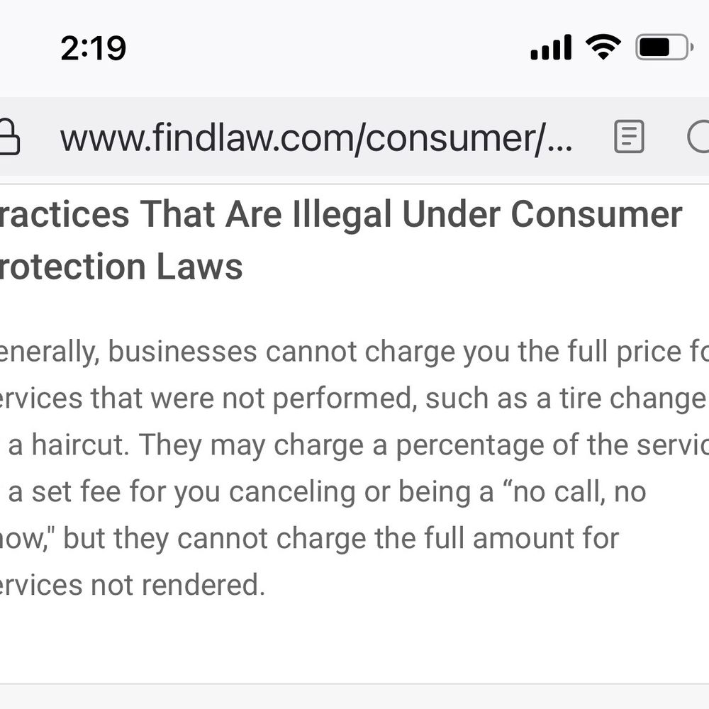 Illegal Practices