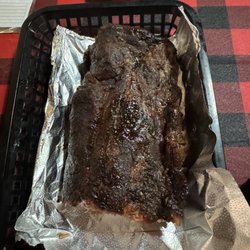 Dirty South BBQ House - 1/2 rack of babyback ribs