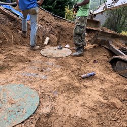 Carolina Septic Solutions - Just waiting on the concrete guys