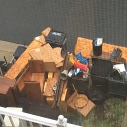 This needed to be picked up from the driveway.