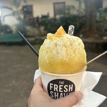 The Fresh Shave - The Caterpillar (orange creamsicle) - Shaved Ice Near Me - Koloa, Hawaii The Fresh Shave - The Caterpillar (orange creamsicle) - Shaved Ice Near Me - Koloa, Hawaii