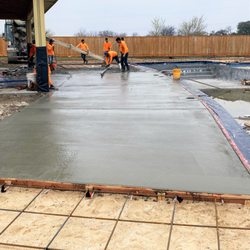 Century Concrete Construction - Community Poolside