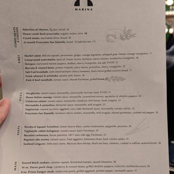 Marina - Italian Near Me - Pasadena, California