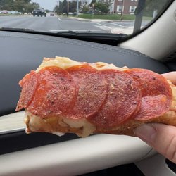 Philly Pretzel Factory - Pepperoni pretzel