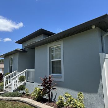 Leonard's painting services - Freshly painted home, soffit and facia - Painters Near Me - Tampa, Florida Leonard's painting services - Freshly painted home, soffit and facia - Painters Near Me - Tampa, Florida