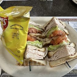 Harrison House Diner - Turkey Club Sandwich