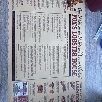 Fox's Lobster House - Seafood Near Me - York, Maine
