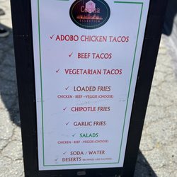 Fair Oaks Farmers Market - @eclecticacocina on Instagram menu!