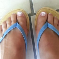 PA Nails & Spa - My left big toe nail had fallen off after a run, so I asked the lady to create a prosthetic toe nail for me, and she did! Love!