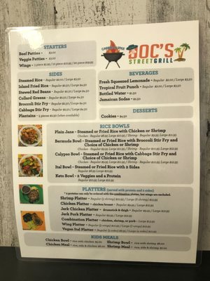 Menu photo 4 Doc's Street Grill Roanoke, TX
