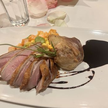 Bouchon - Maple - Glazed California Duck Breast & Confit of Thigh - French Near Me - Santa Barbara, California