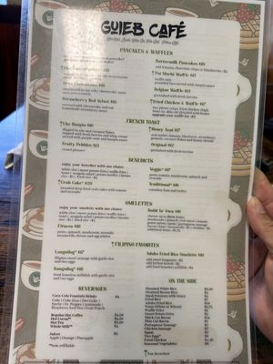 Menu photo 4 Guieb Cafe Honolulu, HI